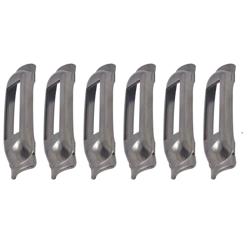 Snap-Loc E-Track Single Tie-Down Ankerpunkte - Unvollendet Contoured Weld-On 6er-Packung