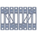 Snap-Loc E-Track Single Tie-Down Ankerpunkte – Zink-Plattiert 10er-Packung