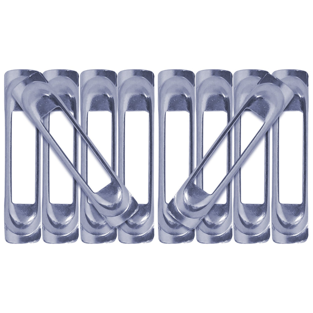 Snap-Loc E-Track Single Tie-Down Ankerpunkte – Zinkplattiert Contoured Weld-On 10er-Packung mit Zinkrostschutz