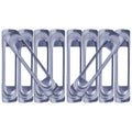 Snap-Loc E-Track Single Tie-Down Ankerpunkte – Zinkplattiert Contoured Weld-On 10er-Packung mit Zinkrostschutz