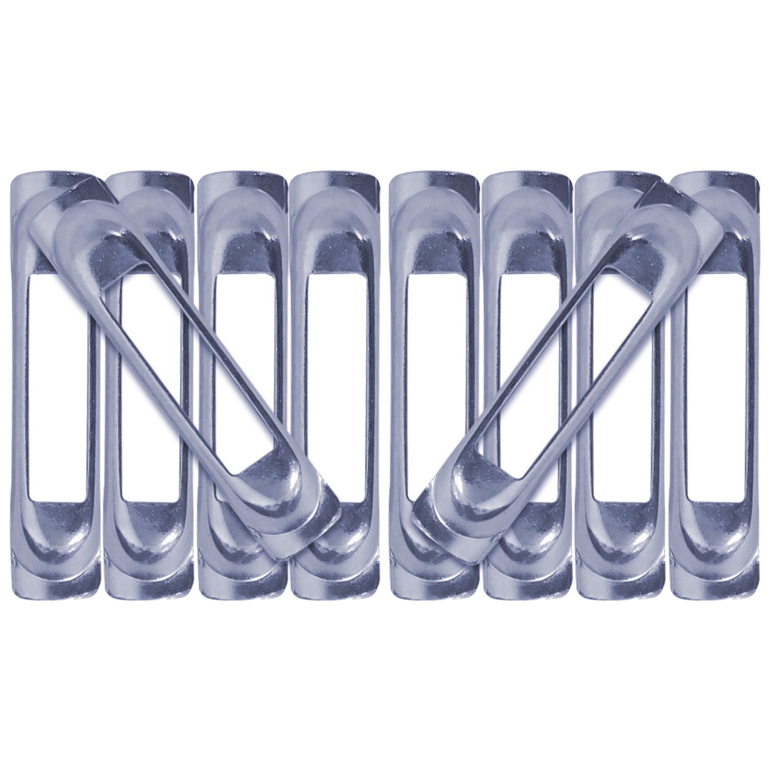 Snap-Loc E-Track Single Tie-Down Ankerpunkte – Zinkplattiert Contoured Weld-On 10er-Packung mit Zinkrostschutz