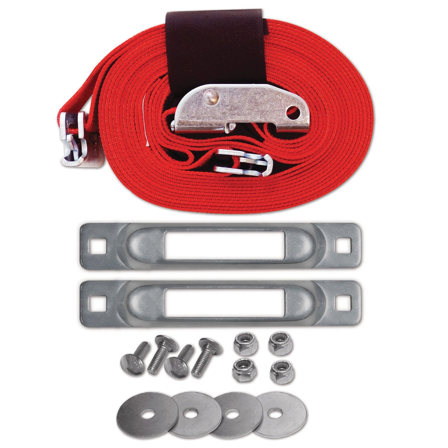 Snap-Loc E-Track Single Cart Strap Anchor Kit - 2 'x 16' Cam Strap, 1,36 kg