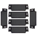 Snap-Loc E-Track Endkappe - Heavy-Duty Plastic - 6 Packung