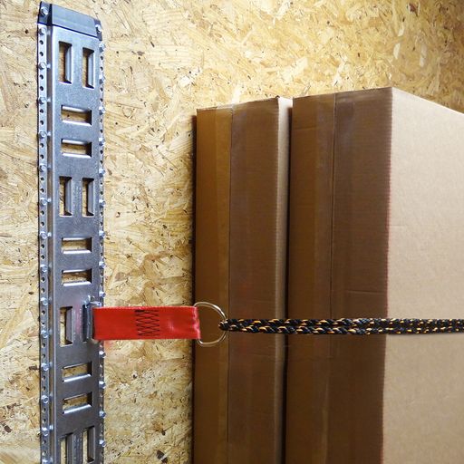 Snap-Loc 2' x 9' E-Track D-Ring Strap - 2 kg