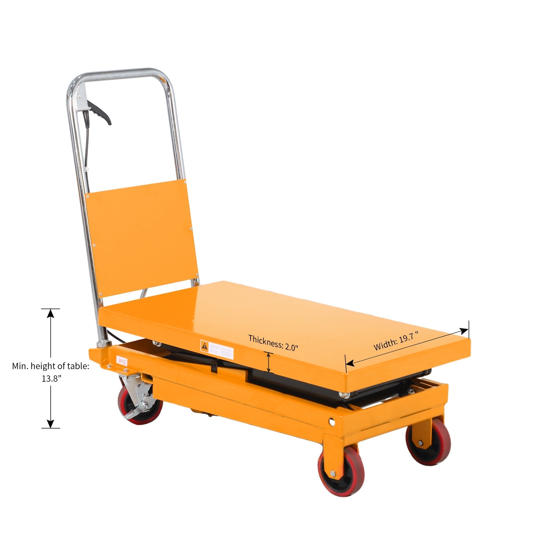 Doppelscheren Hebetisch 349,27 kg 51.2' Hebehöhe