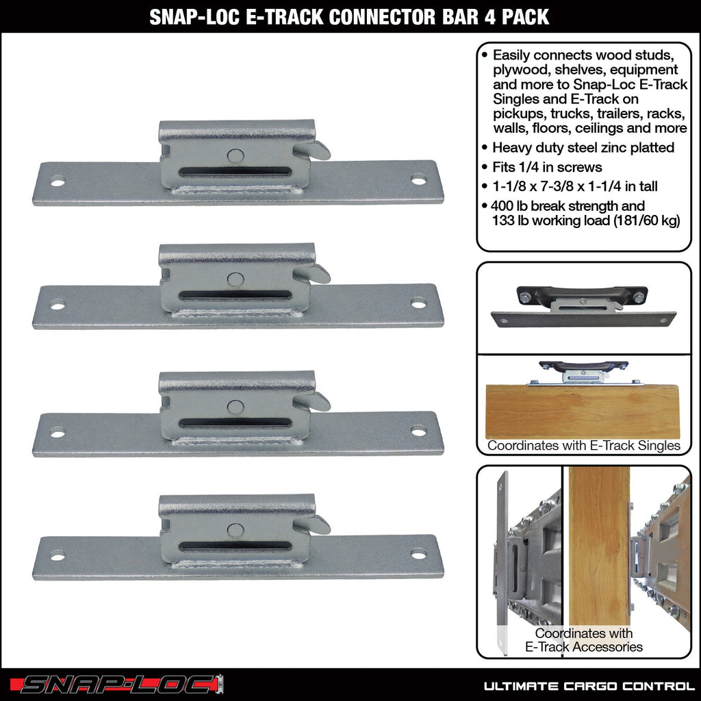 Snap-Loc E-Track Connector Bar – Frachtkontrolle