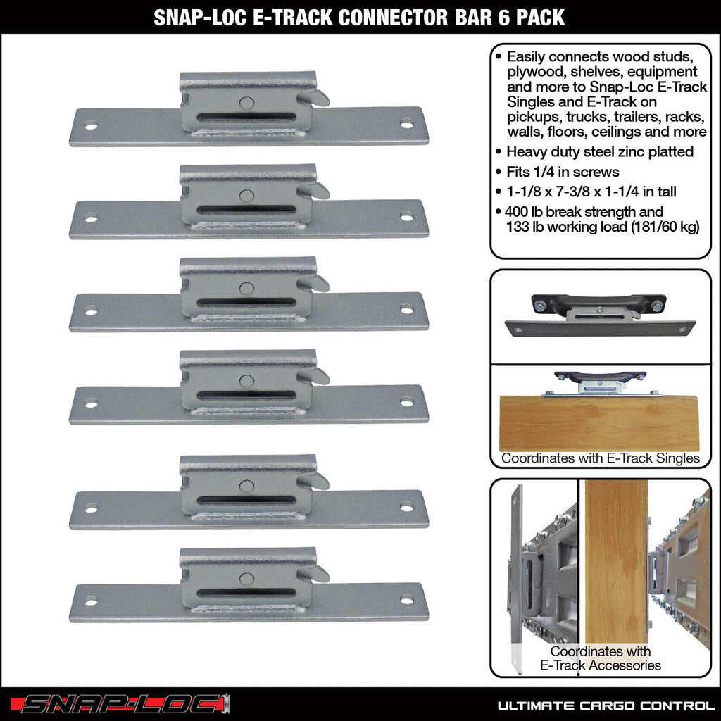 Snap-Loc E-Track Connector Bar – Frachtkontrolle