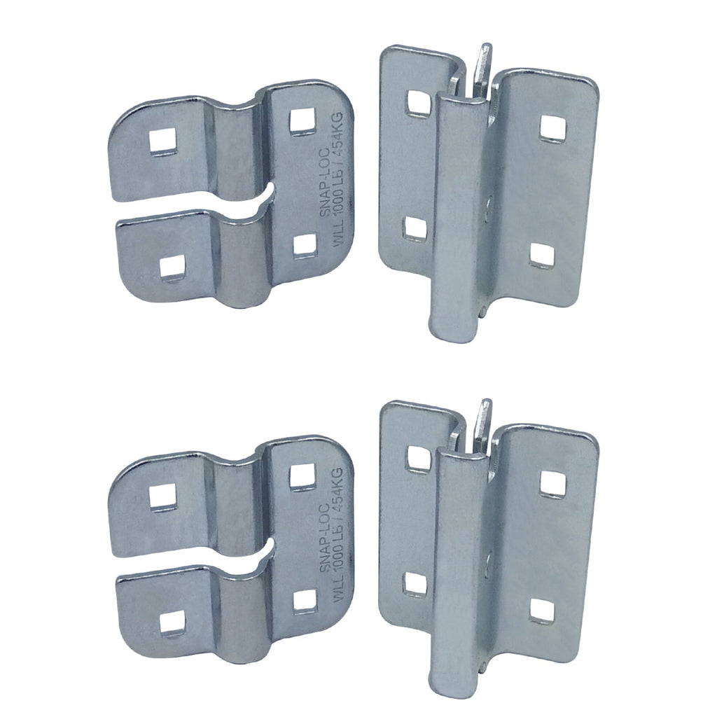 Snap-Loc E-Track Connector Plate Set – Frachtsteuerung