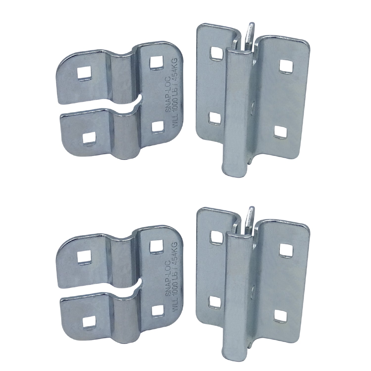 Snap-Loc E-Track Connector Plate Set – Frachtsteuerung